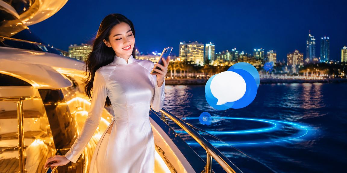 Người dùng Phan Thiết dùng điện thoại di động xem kèo thể thao trực tuyến